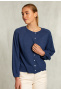 Blue cardigan with buttons