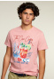 T-shirt basique peach mix