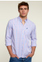 Checked shirt with chest pocket multi