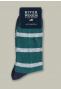 Striped woolen socks woodstock