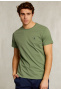 Custom fit pima cotton T-shirt equator