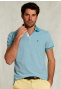 Custom fit cotton polo mistral mix