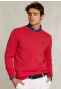 Normal fit basic cotton crew neck pullover punch mix