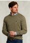 Custom fit cotton-linen sweater savanna