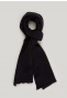 Wool-cashmere scarf dk oak for men