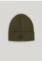 Knitted hat with logo dk fynboss for men