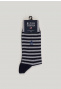 Chaussettes rayées coton oyster mix