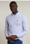 Normal fit basic cotton crew neck pullover lt grey mix