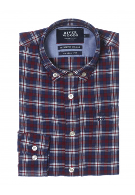 Custom fit Princetonhemd in Rood