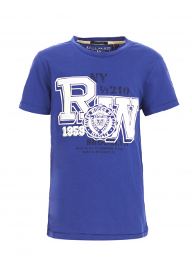 Custom fit T-shirt in Blauw