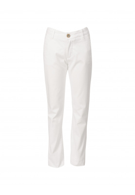 Slim fit chino pants in White