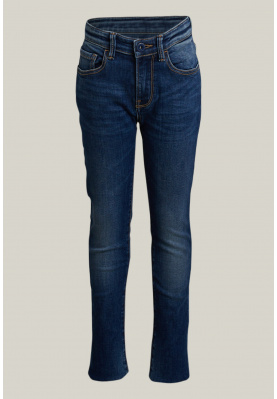 Slim fit 5-pocket jeans used blue
