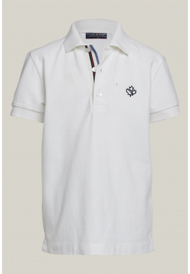 Custom fit cotton polo oyster mix
