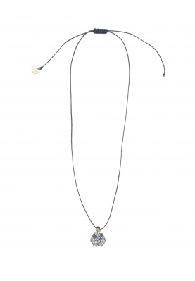 Long necklace in Blue