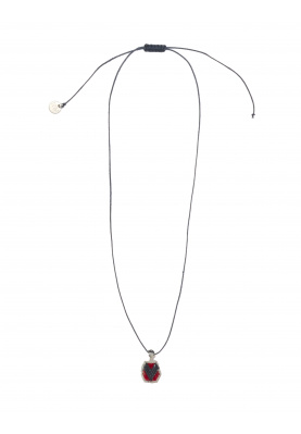 Long necklace in Red