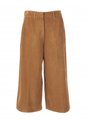 High waist culottes in Brown