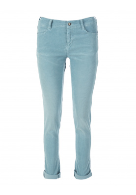 Corduroy 5 pocket pants in Blue