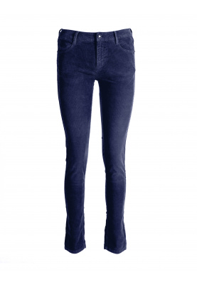Corduroy 5 pocket pants in Blue