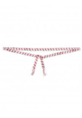 Beaded belt in Pink