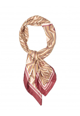 Vierkante sjaal in Roze