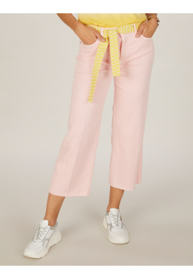 Wide cotton pants in