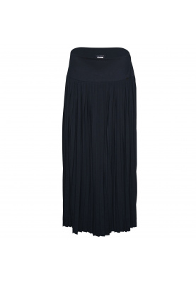 Long pleated skirt in Blue