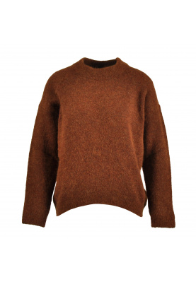Soft loose pullover in Brown