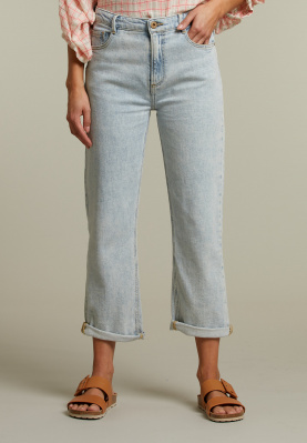 Mid waist jeansbroek