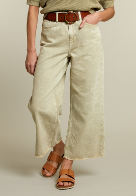 River Woods Denim Rl17s-cj703 White Dames Kleding voor voor Jeans voor Flared jeans 