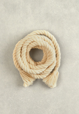 Natural rope belt