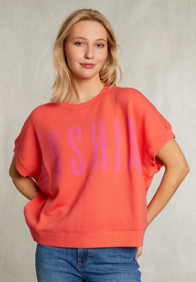 Pink oversized sleeveless fleece sweater
