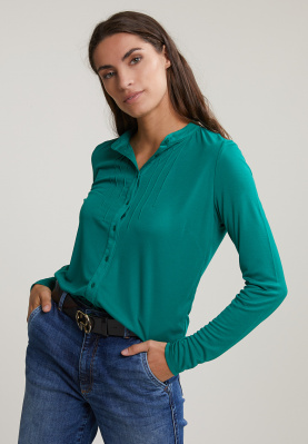 Classic crew neck T-shirt in green