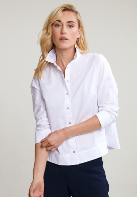 White uni blouse