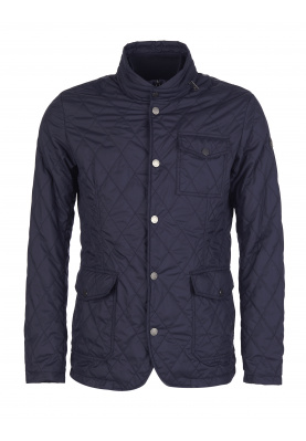 Classic quilted jacket in Blue