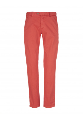 Tight fit basic chino in Rood
