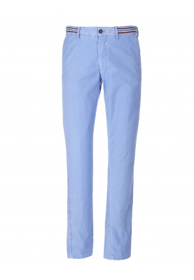 Slim fit cotton chino in Blue