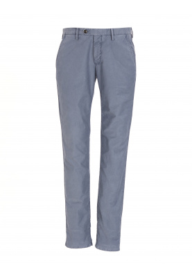 Slim fit cotton chino in Blue