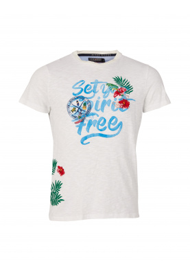 Slim fit T-shirt in White