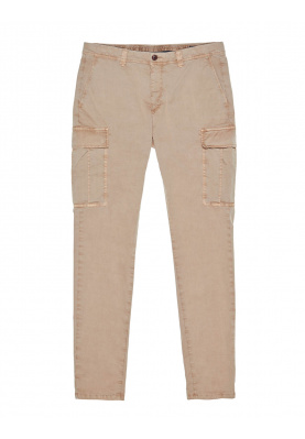 Cargo cotton pants in Brown
