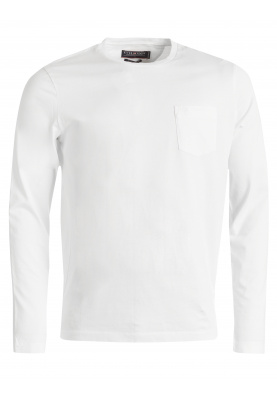 Chest pocket T-shirt in White