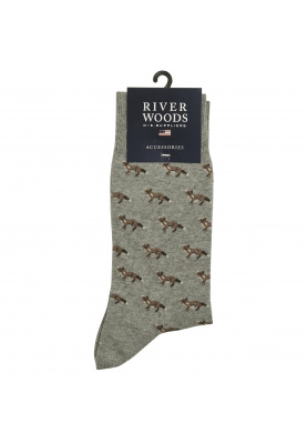 Fox patterned socks