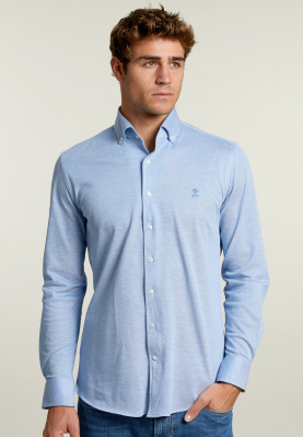 Slim fit shirt blue