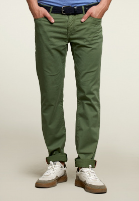 Tight fit 5-pocket pants plantation