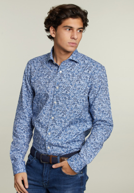 Custom fit fantasy shirt blue
