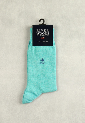 Cotton uni socks mojito mix