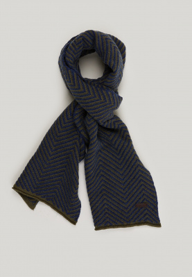 Wool-cashmere scarf fynboss for men