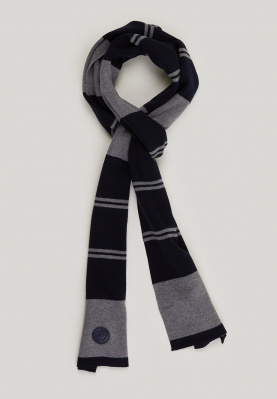 Multi striped cotton scarf for men