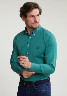 Custom fit uni cotton shirt helderberg