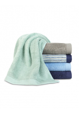 Top quality small towel River Woods by Clarysse in Aqua