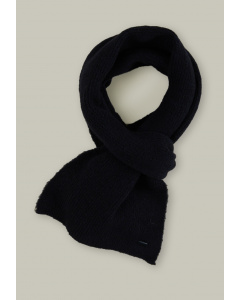 Navy woolen scarf